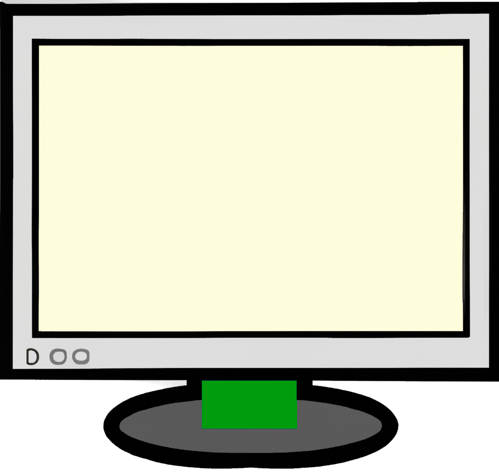 Computer Monitor for border